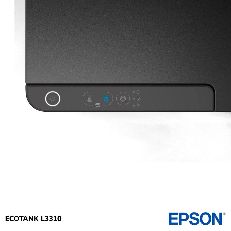 Impresora multifuncional Epson L3310 EcoTank frontal contenidof