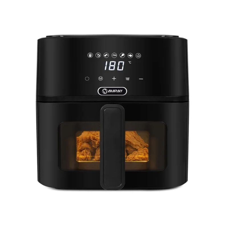 Freidora de aire Miray OFM-113 4.2L digital negro frontal