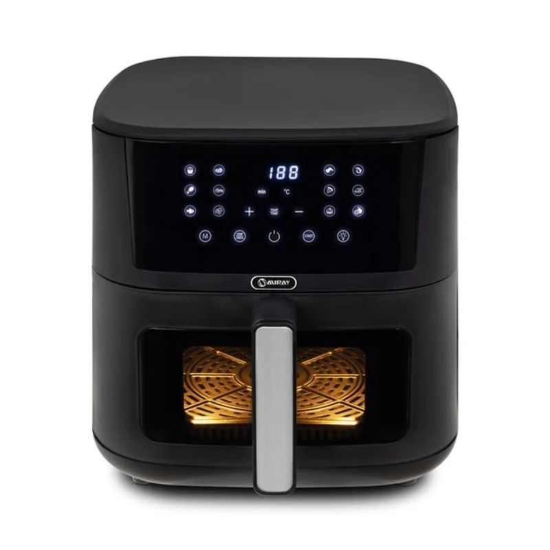 Freidora de aire Miray OFM-115 10L digital negro frontal