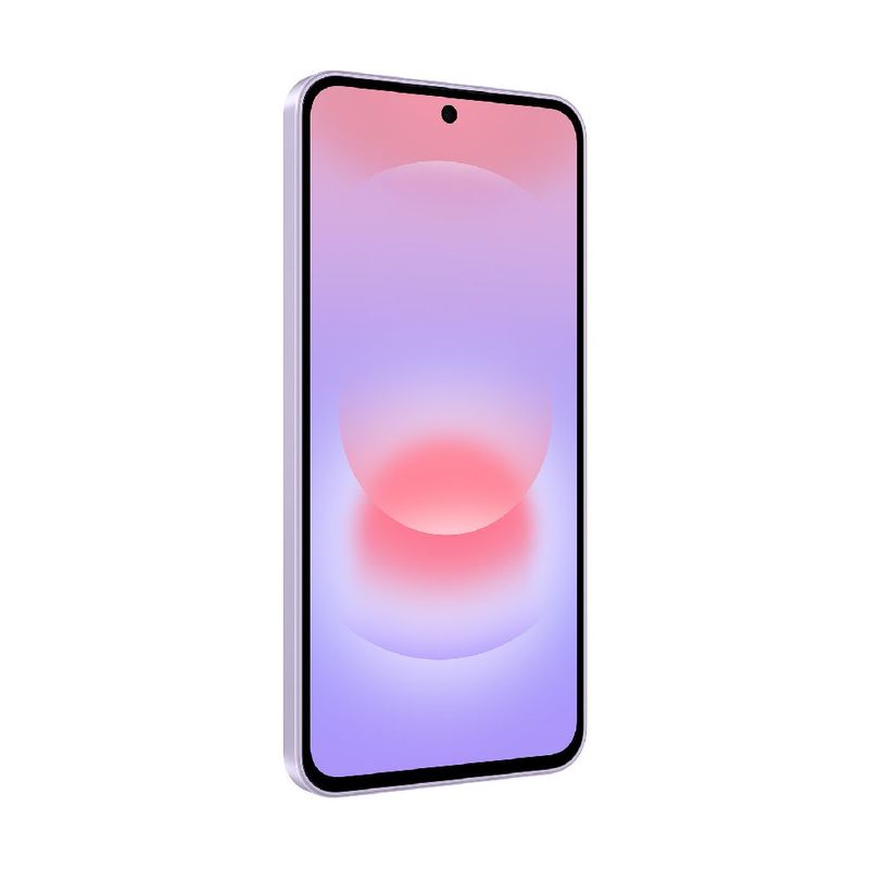 Samsung Galaxy A37 5G 256GB 8GB RAM violeta características oblicuo