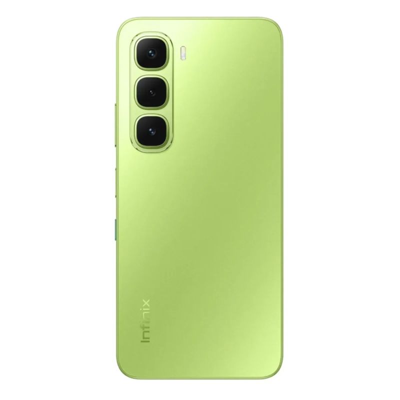 Infinix Hot 60i 4G 256GB 4GB RAM 50MP verde frontal dorsal