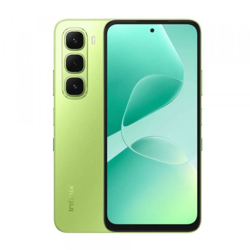 Infinix Hot 60i 4G 256GB 4GB RAM 50MP verde frontal