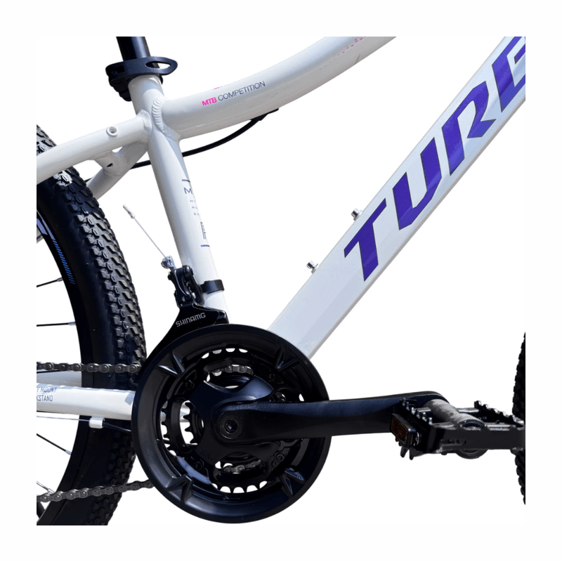 Bicicleta Turbo Sprint EL26 aro 26 21 velocidades blanco sistema de 21 velocidades
