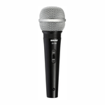 Micrófono Shure SV100 cardioide XLR 50 Hz-15 kHz negro frontal