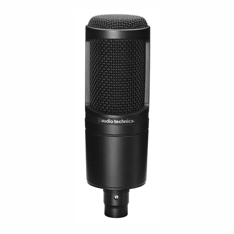 Micrófono Audio-Technica AT2020 cardioide XLR negro frontal