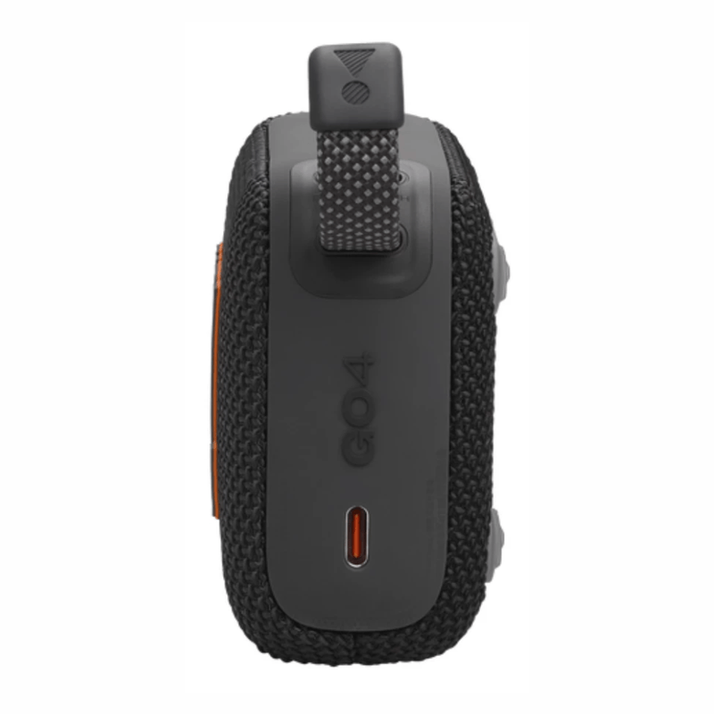 Parlante JBL GO 4 Bluetooth 5.3 4.2W RMS IP67 negro puerto USB Tipo-C