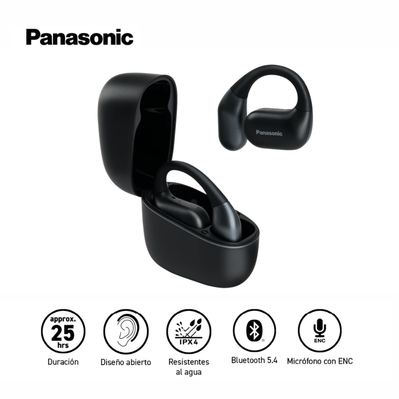 Audífonos Panasonic RB-F10DE-K negro características
