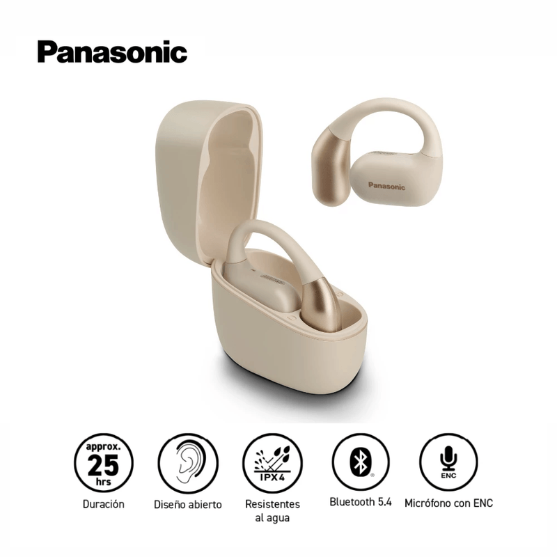 Audífonos Panasonic RB-F10DE-K beige características