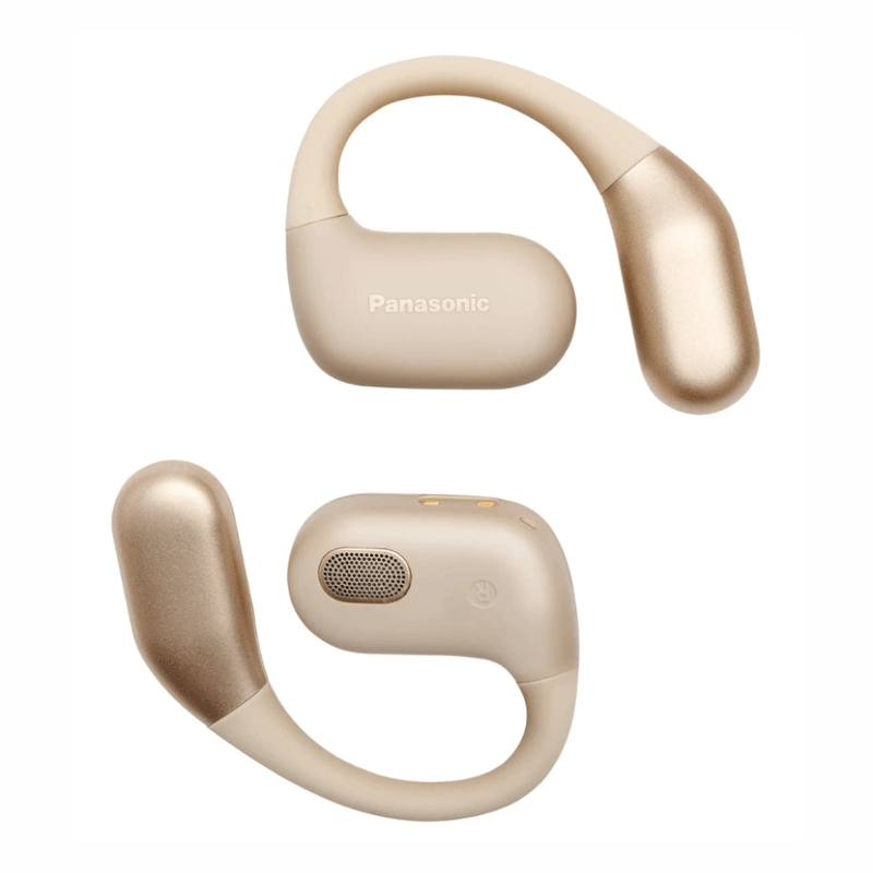 Audífonos Panasonic RB-F10DE-K beige diseño open ear