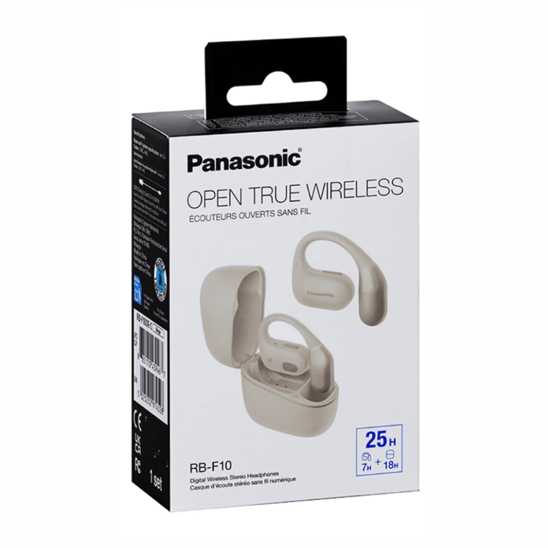 Audífonos Panasonic RB-F10DE-K beige caja
