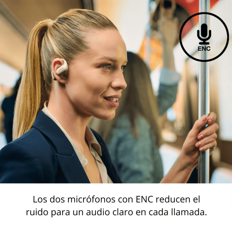 Audífonos Panasonic RB-F10DE-K beige micrófono con ENC