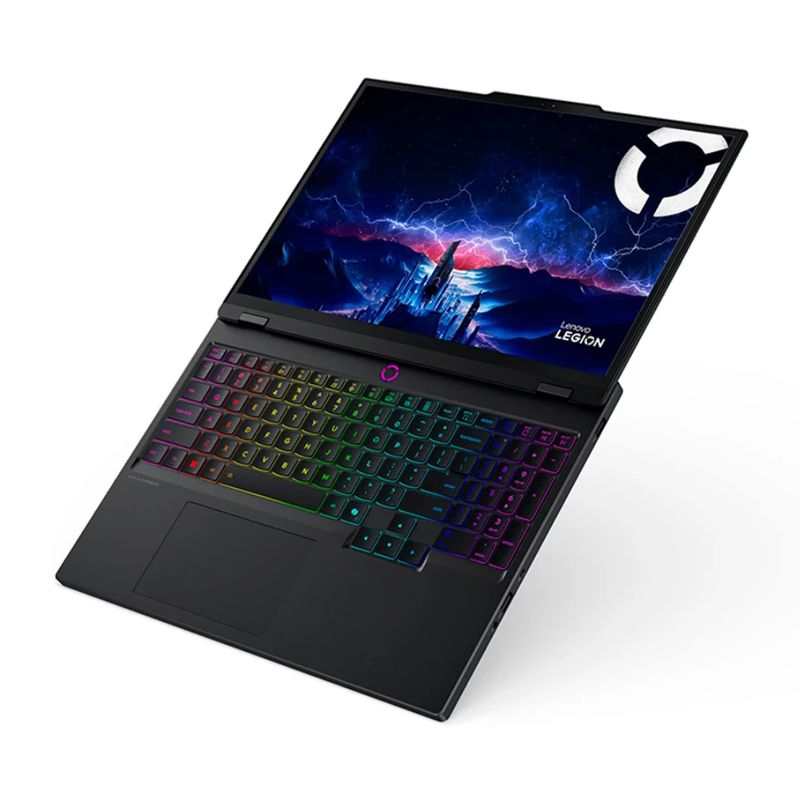 Laptop Lenovo Legion 5 15.1" Core i7 RTX 5060 1TB SSD negro frontal oblicuo