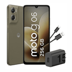 Celular Motorola G06 256GB 4GB RAM 50MP LCD 6.88 coffe cargador