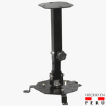 Rack proyector Imsaracks RP01 universal techo negro frontal oblicuo