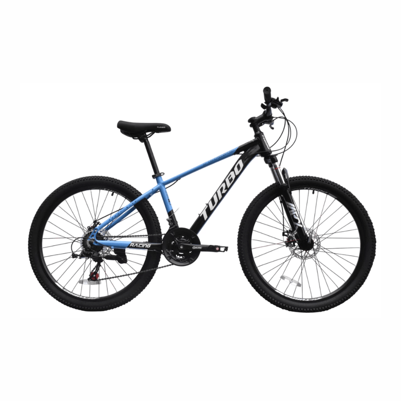 Bicicleta Turbo Racing JY102 azul lateral