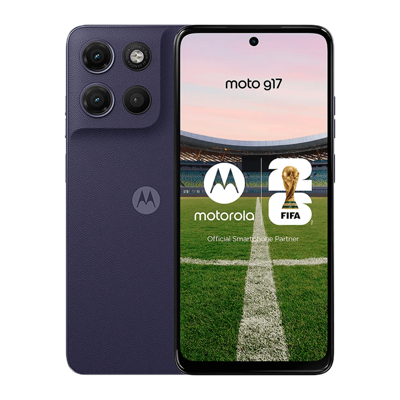 Motorola G17 5G 128GB 4GB RAM 108MP arándano