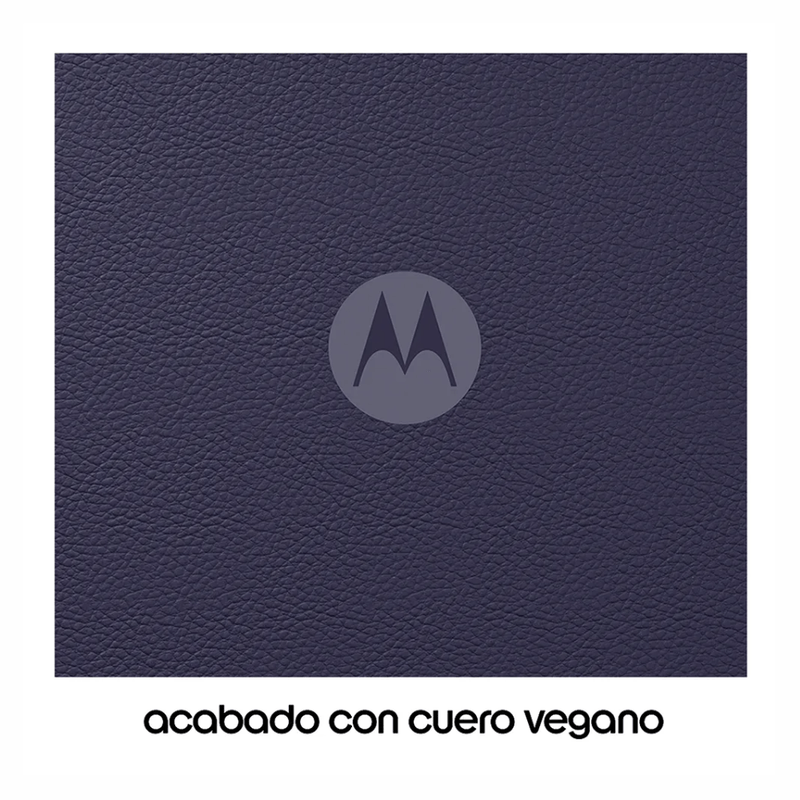 Motorola G17 5G 128GB 4GB RAM 108MP arándano cuero vegano