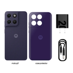 Motorola G17 5G 128GB 4GB RAM 108MP arándano contenido de caja