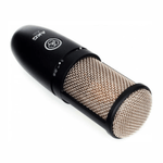 Micrófono AKG P220 cardioide XLR 20 Hz-20 kHz negro cuerpo metálico