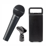 Micrófono Behringer XM8500 cardioide XLR 50 Hz-15 kHz negro accesorios