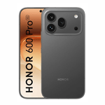 Celular Honor 600 Pro 512GB 12GB RAM 200MP AMOLED negro frontal