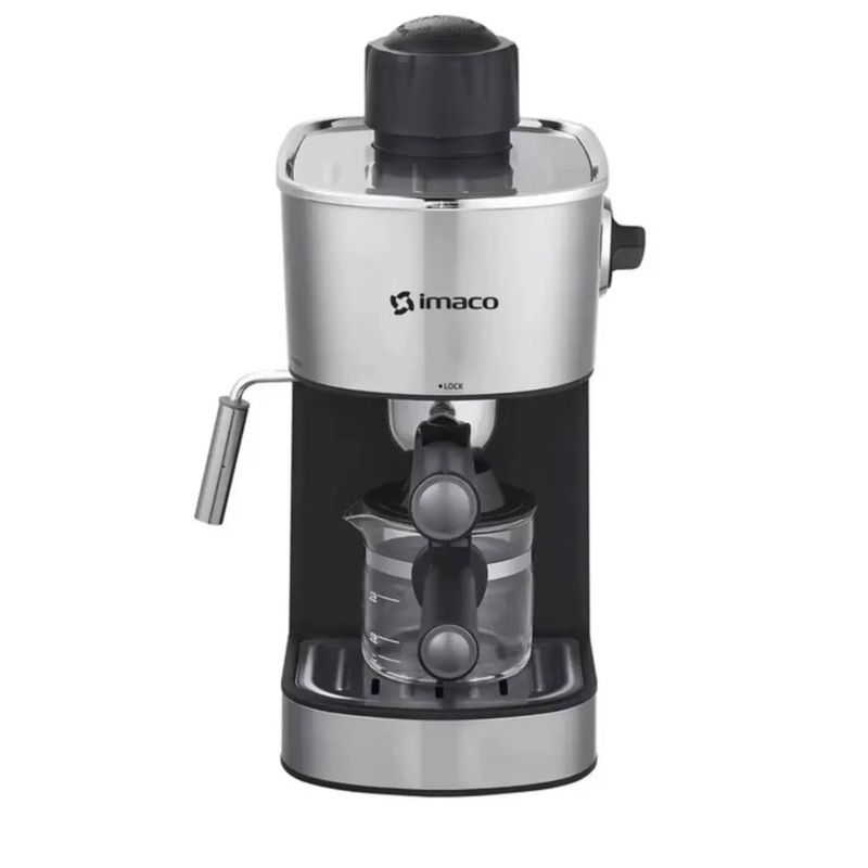 Cafetera espresso Imaco IECM3503 3.5 bares negro frontal