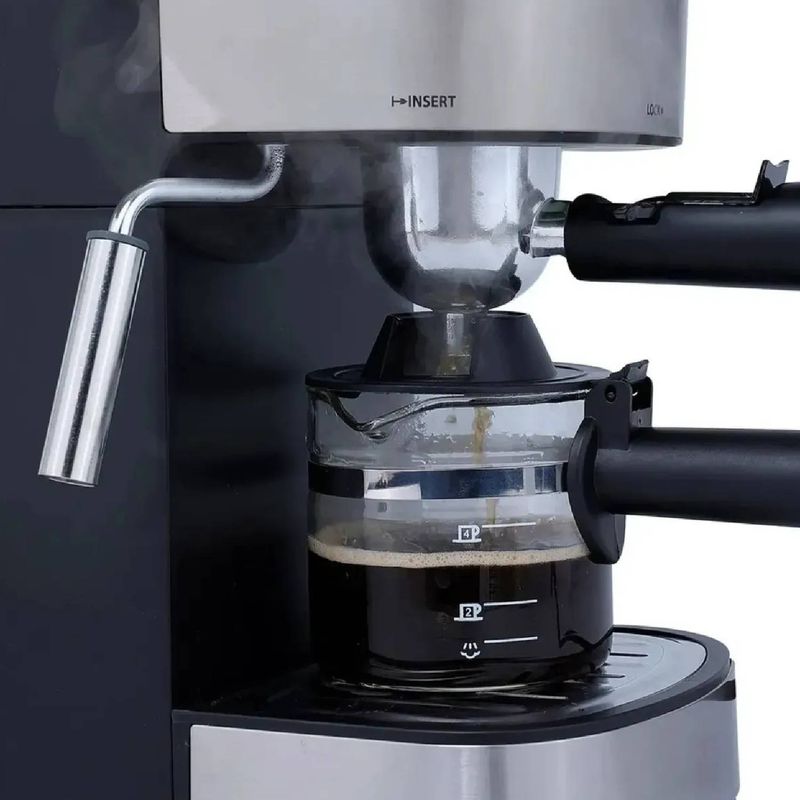 Cafetera espresso Imaco IECM3503 3.5 bares negro capacidad