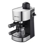 Cafetera espresso Imaco IECM3503 3.5 bares negro frontal oblicuo