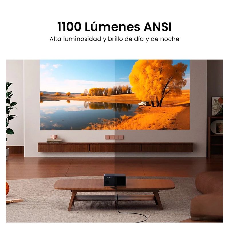 Proyector Wanbo X5 Pro Google TV 1100 ANSI Full HD especificación