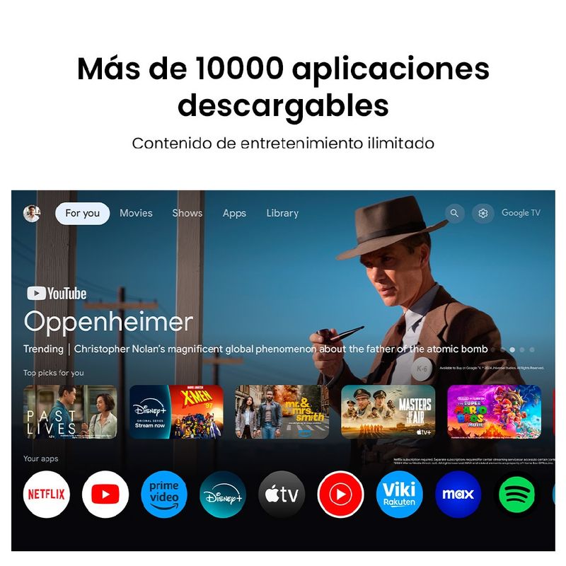 Proyector Wanbo X5 Pro Google TV 1100 ANSI Full HD especificación