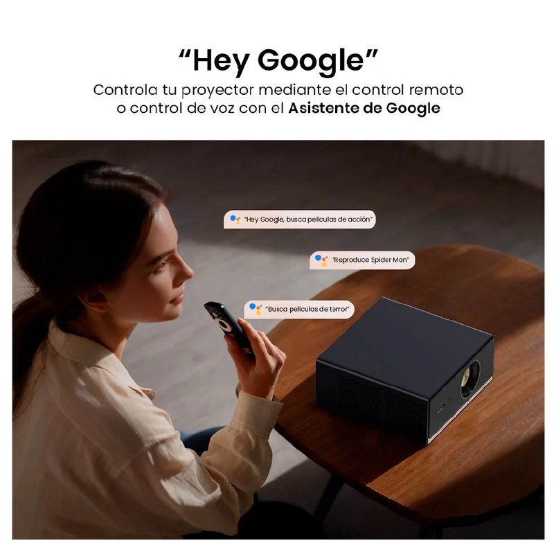 Proyector Wanbo X5 Pro Google TV 1100 ANSI Full HD especificación
