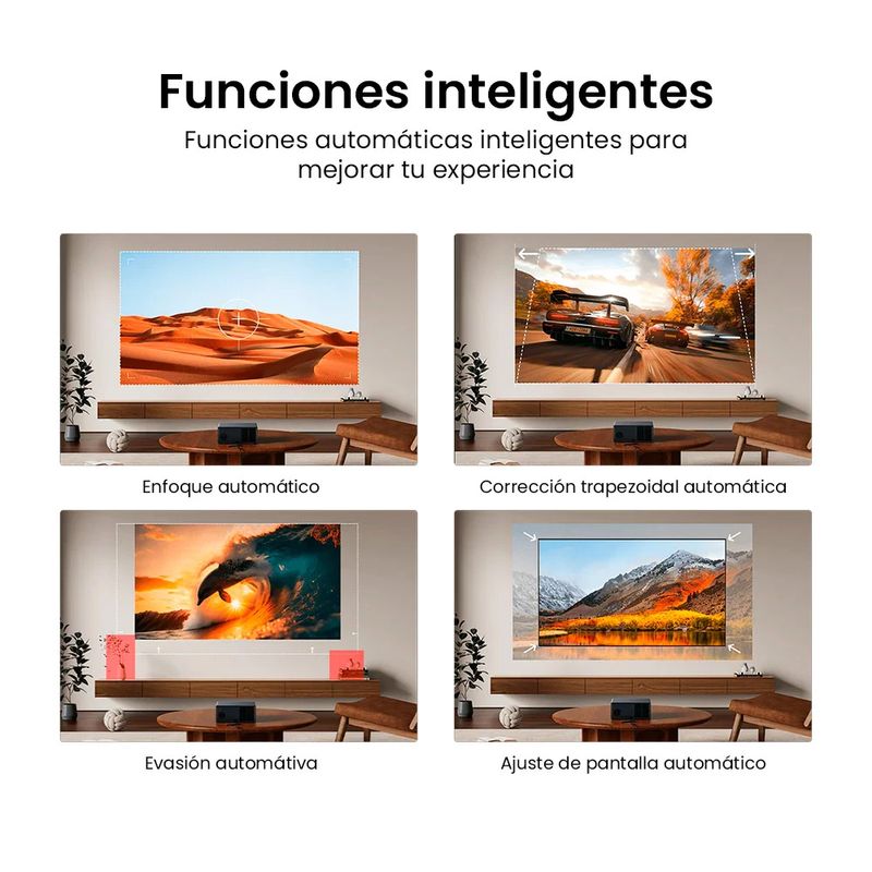 Proyector Wanbo X5 Pro Google TV 1100 ANSI Full HD especificación