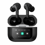 Audífonos AIWA AWTWSGPROB ANC Bluetooth 5.3 IPX4 negro frontal
