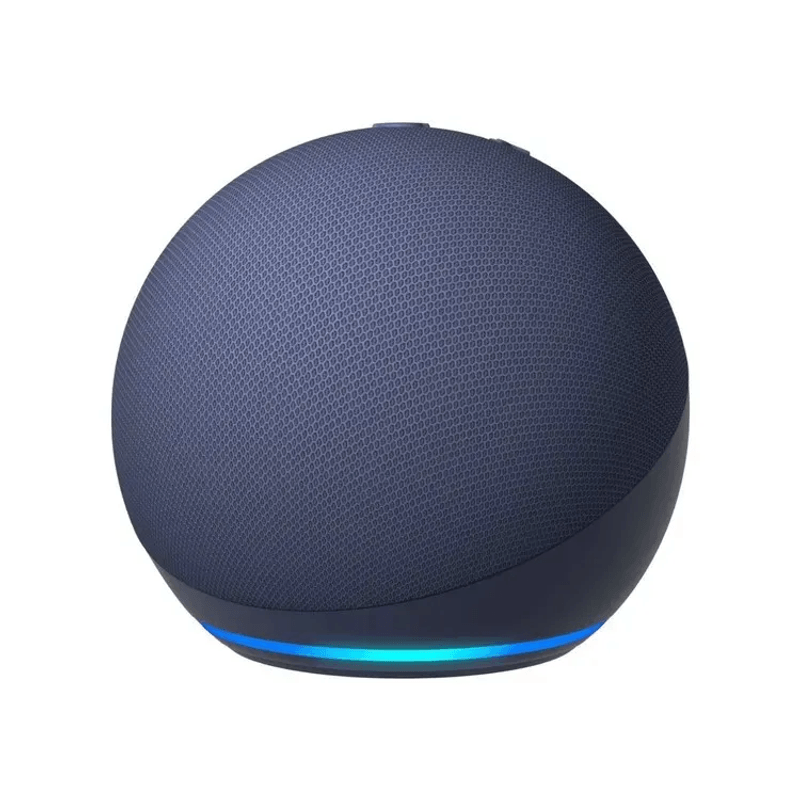 Amazon Echo Dot 5 Alexa Wi-Fi Bluetooth azul frontal