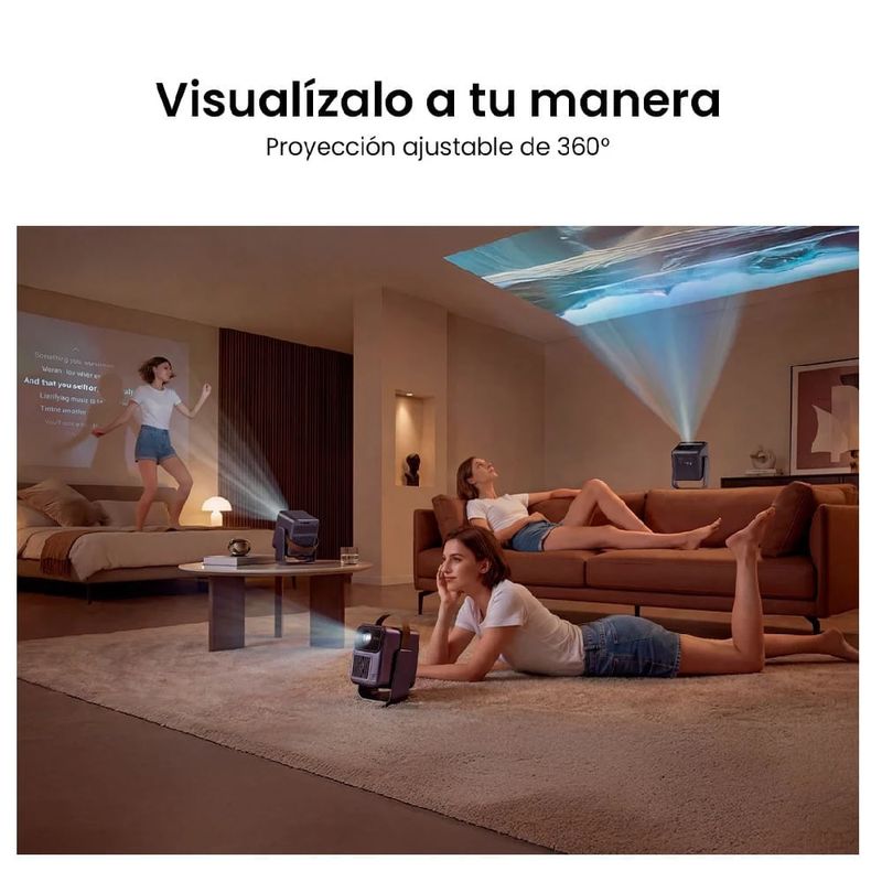 Proyector Wanbo ToGo Pro Google TV 500 ANSI Full HD especificación
