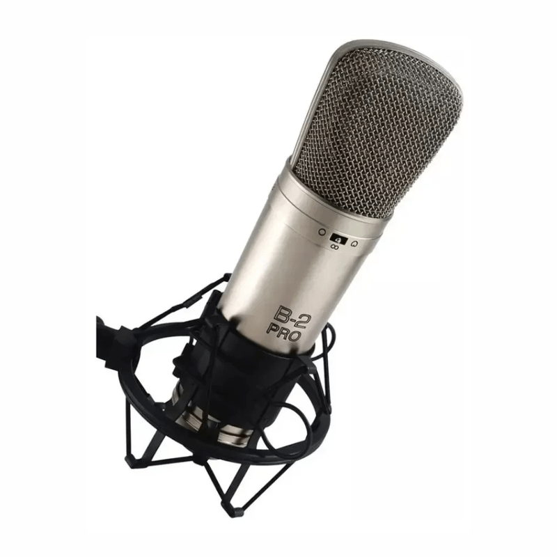 Micrófono Behringer B-2 Pro condensador cardioide XLR soporte