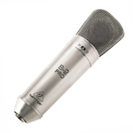 Micrófono Behringer B-2 Pro condensador cardioide XLR acabado plateado