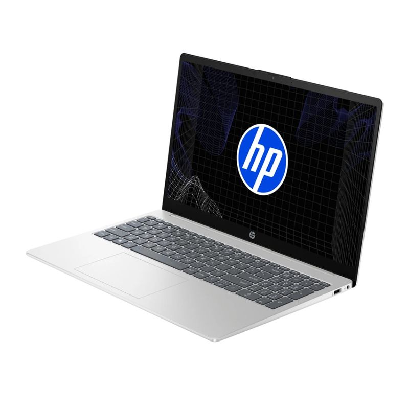 Laptop HP 15-FD2355LA Ultra 5 24GB RAM 1TB SSD silver frontal oblicuo
