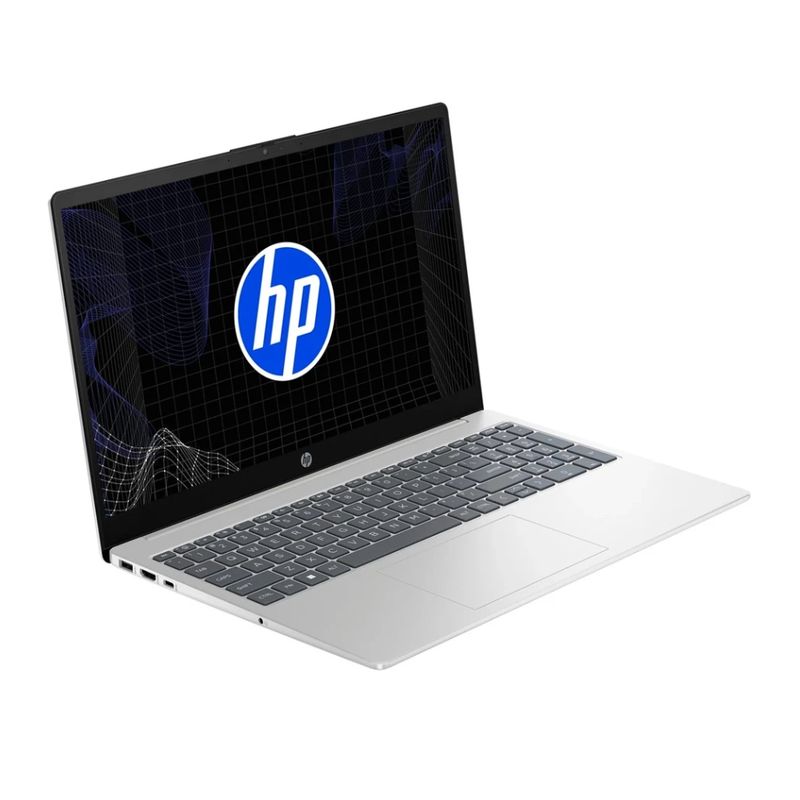 Laptop HP 15-FD2355LA Ultra 5 24GB RAM 1TB SSD silver frontal oblicuo