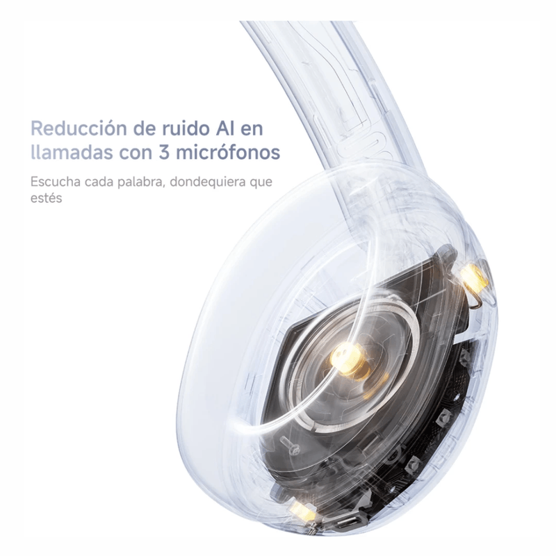 Audífonos Redmi Headphones Neo ANC 72 h Hi-Res blanco cancelación 42 dB