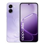 Celular Oppo A6x 5G 256GB 4GB RAM violeta frontal