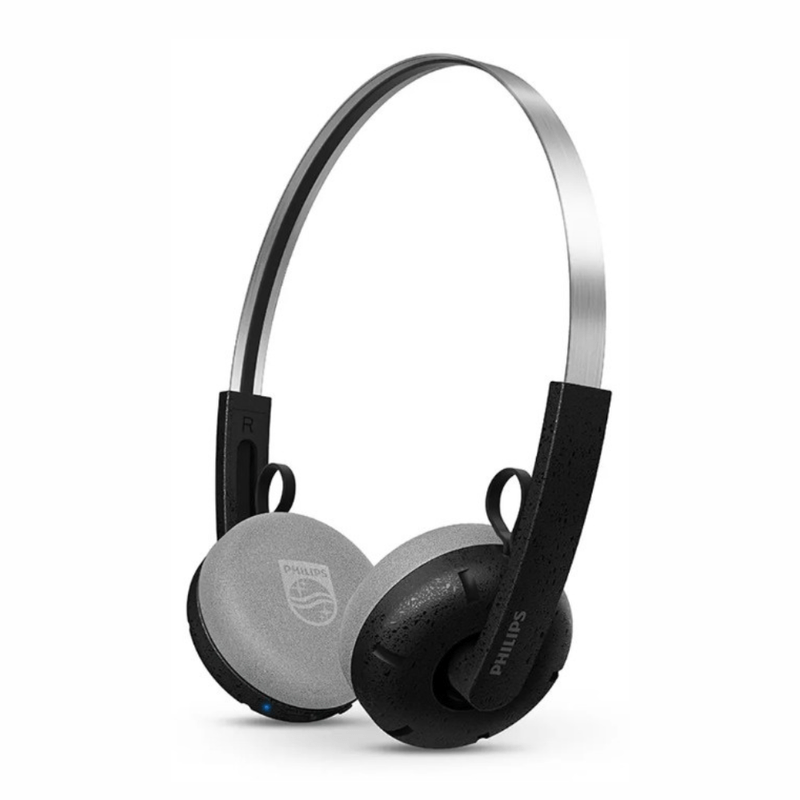 Audífonos Philips TAH2000BK Bluetooth 5.4 on ear 26 h negro oblicuo