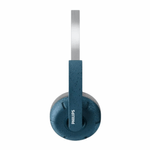 Audífonos Philips TAH2000TL Bluetooth 5.4 on ear 26 h azul lateral