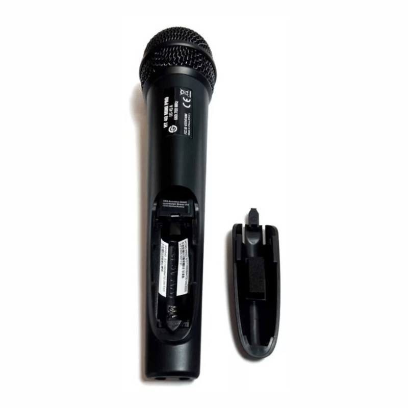 Micrófono inalámbrico Baretone WM-6501 UHF cardioide negro receptor inalámbrico