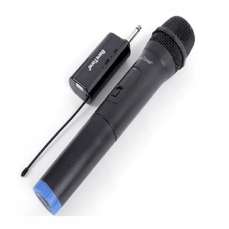 Micrófono inalámbrico Baretone WM-6501 UHF cardioide negro micrófono de mano