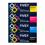 Kit Tóner Fivex 230A CMYK con Chip para HP LaserJet Pro frontal