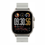 Smartwatch Realme Watch 5 AMOLED 1.97 plateado frontal