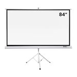 Ecran Evox Portátil 84 pulgadas con trípode 16:9 Blanco frontal