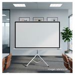 Ecran Evox Portátil 84 pulgadas con trípode 16:9 Blanco ambiente