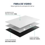 Ecran Evox 120” Fibra de Vidrio Trípode 4:3 blanco fibra de vidrio